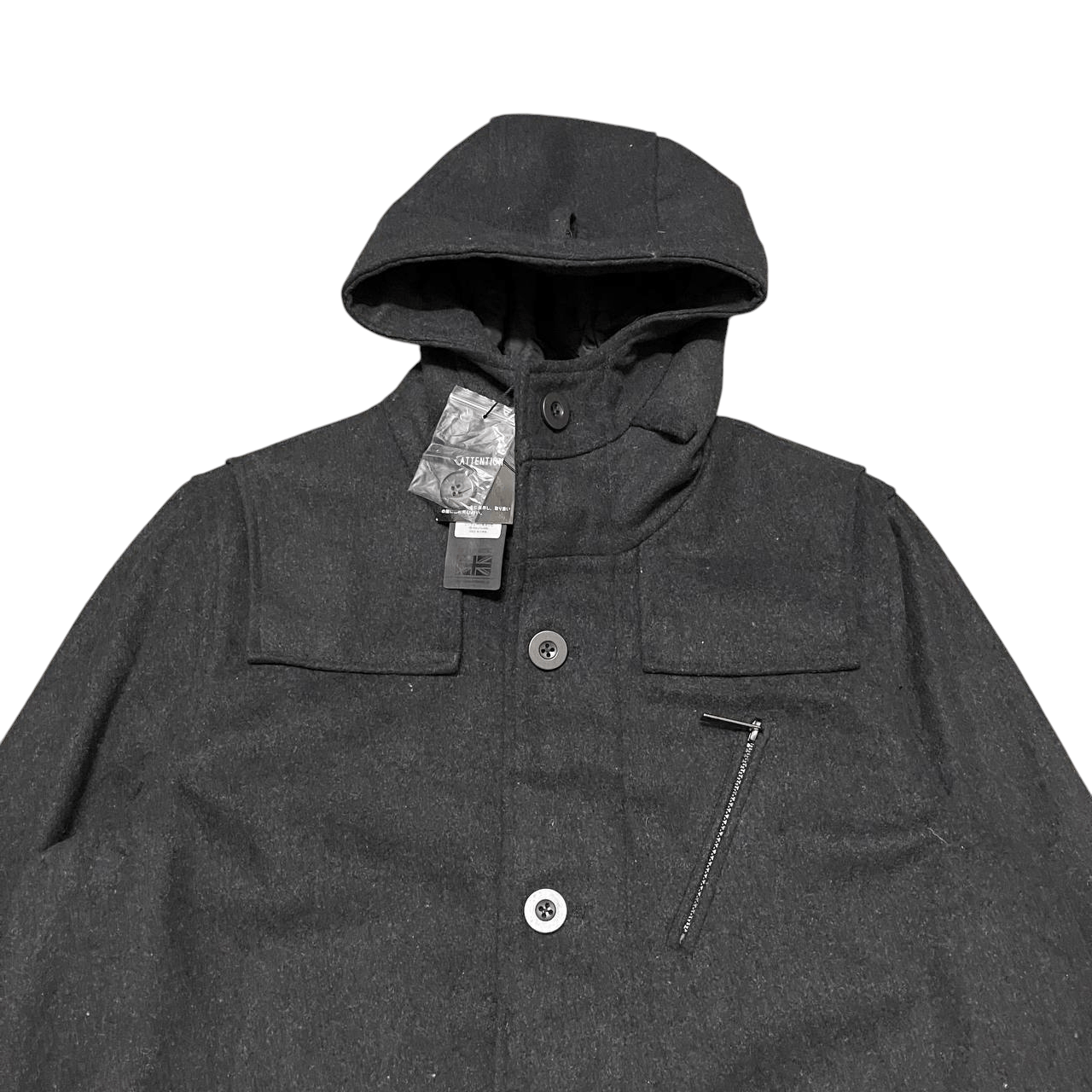 In The Attic NWT In The Attic Hooded Coat Size US L / EU 52-54 / 3 - 2 Thumbnail