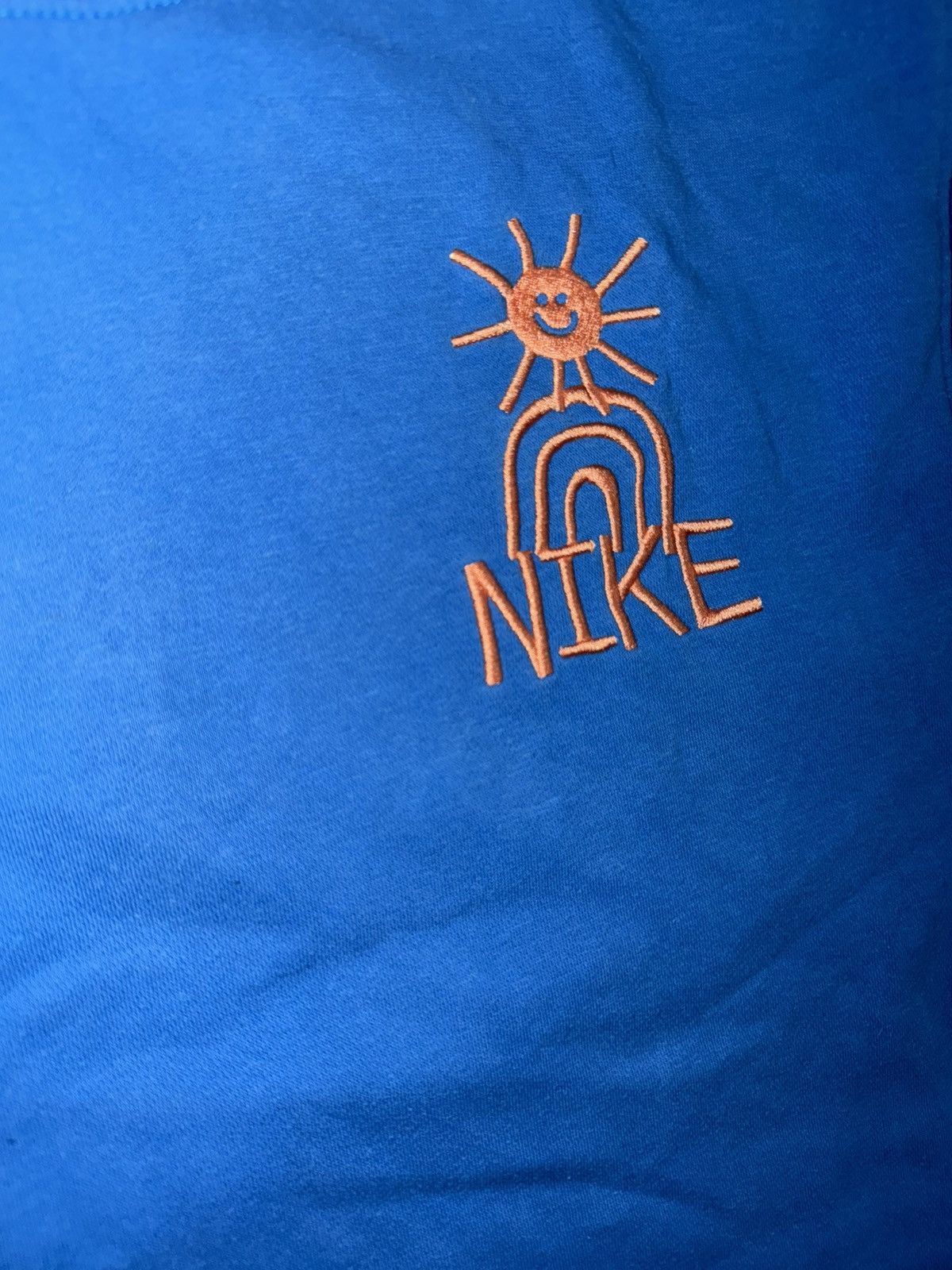 Nike Nike Crew Neck Sweatshirt Photo Blue Orange Trance Large Size US L / EU 52-54 / 3 - 4 Thumbnail