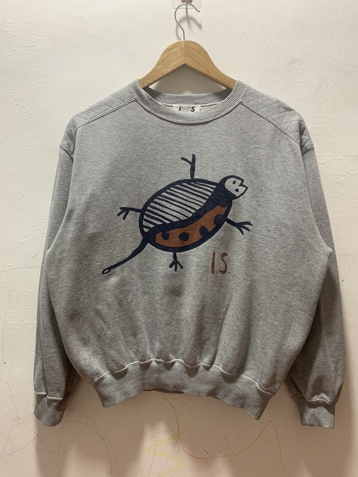 Issey Miyake Vintage Issey Miyake Gecko Archival Art Sweatshirt Size US M / EU 48-50 / 2 - 1 Thumbnail