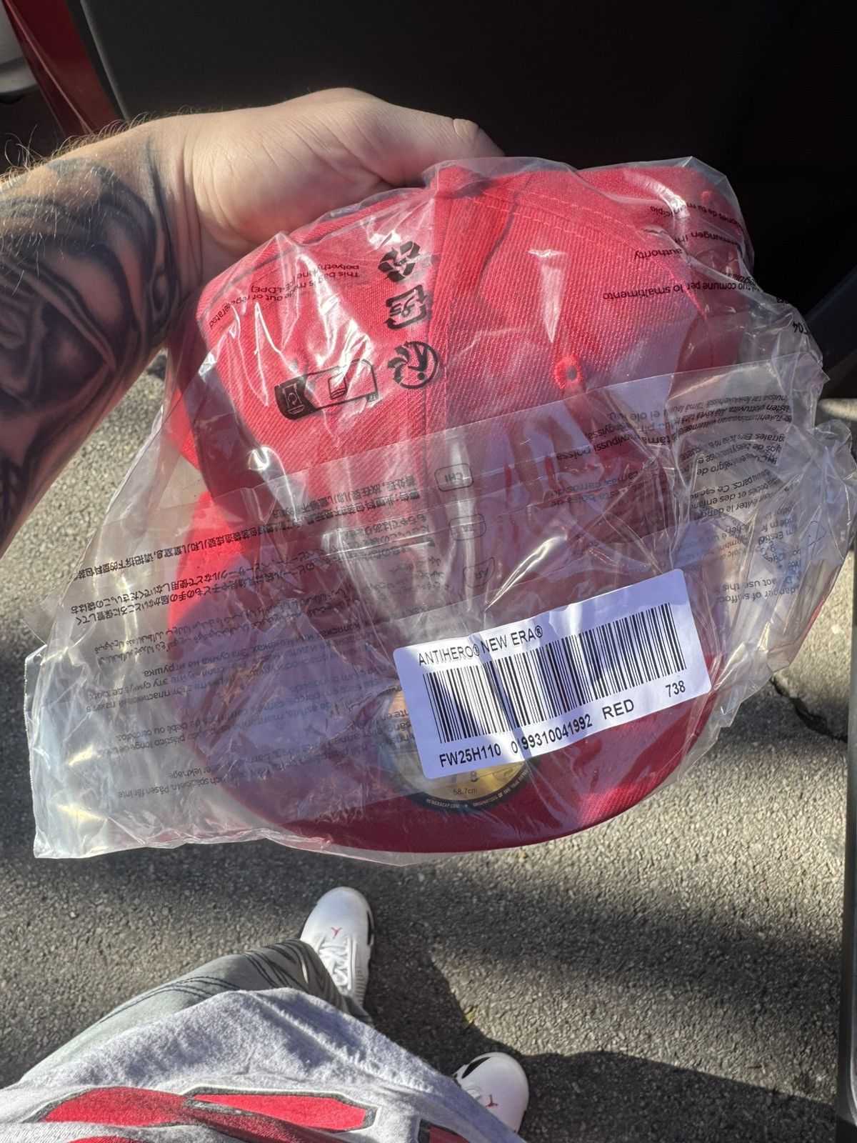 Supreme Supreme ANTIHERO Fitted 7 3/8 Size ONE SIZE - 2 Thumbnail