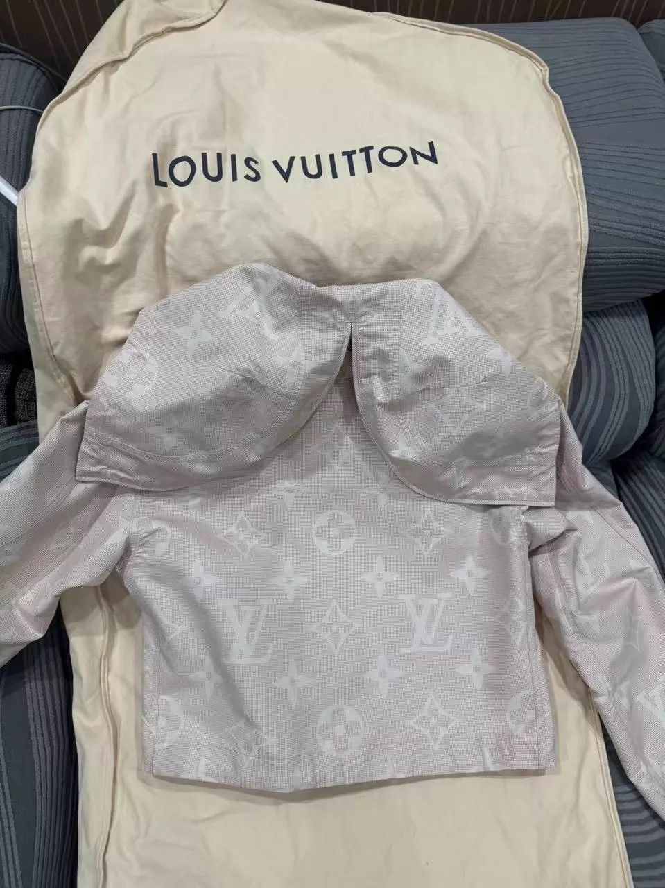 Louis Vuitton LV Latest Pink Shell Jacket 38 Worn Once Hood Zips Size S / US 4 / IT 40 - 5 Thumbnail