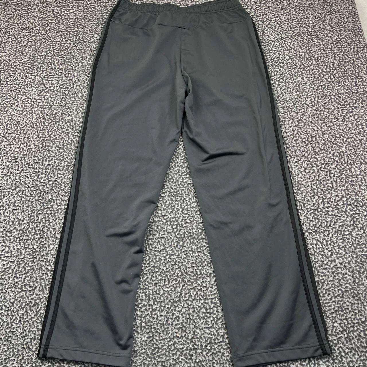 Adidas Adidas Sweatpants Men L Gray Drawstring Pocket Outdoor 34x32 Size US 34 / EU 50 - 2 Thumbnail