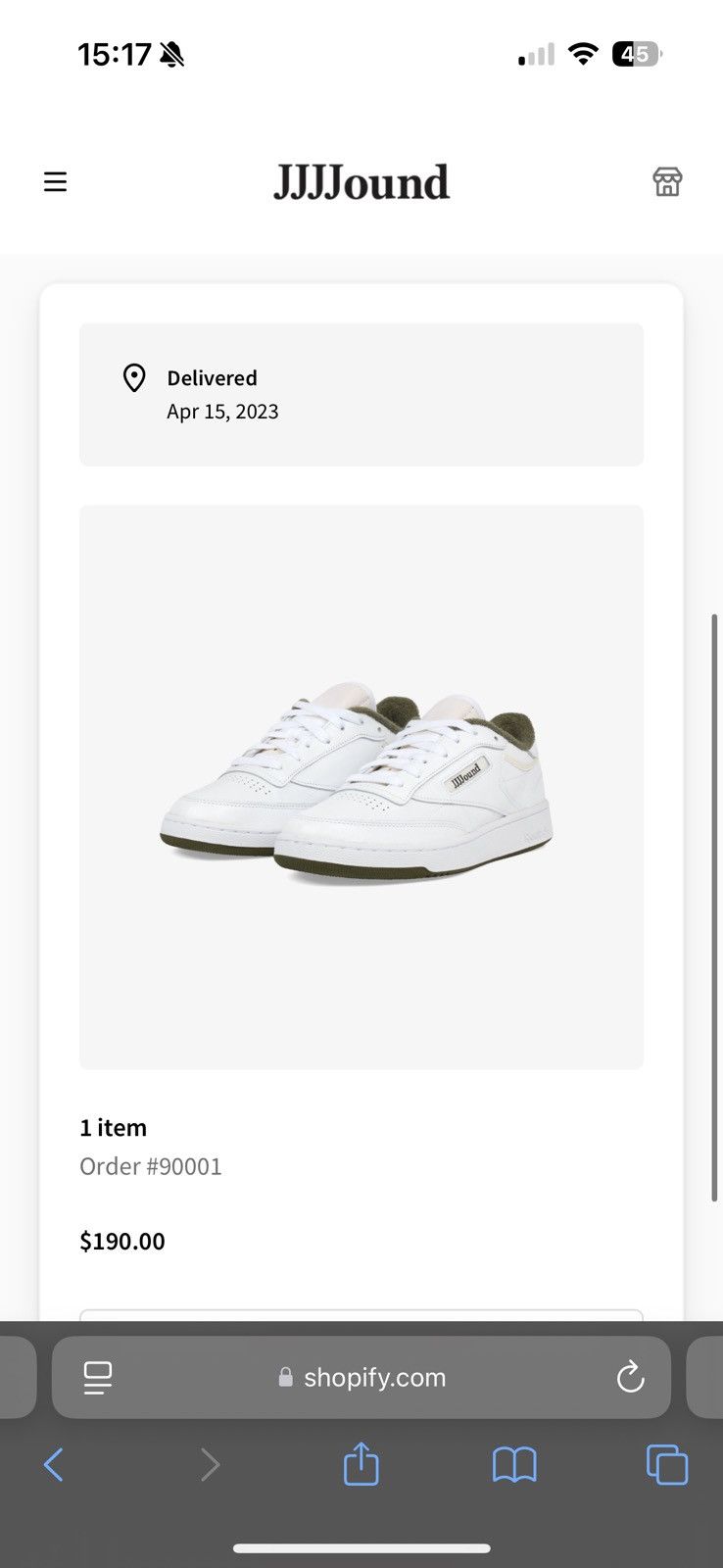 JJJJound × Reebok jjjjound x reebok club c 85 (custom - vintage look) Size US 9.5 / EU 42-43 - 4 Thumbnail