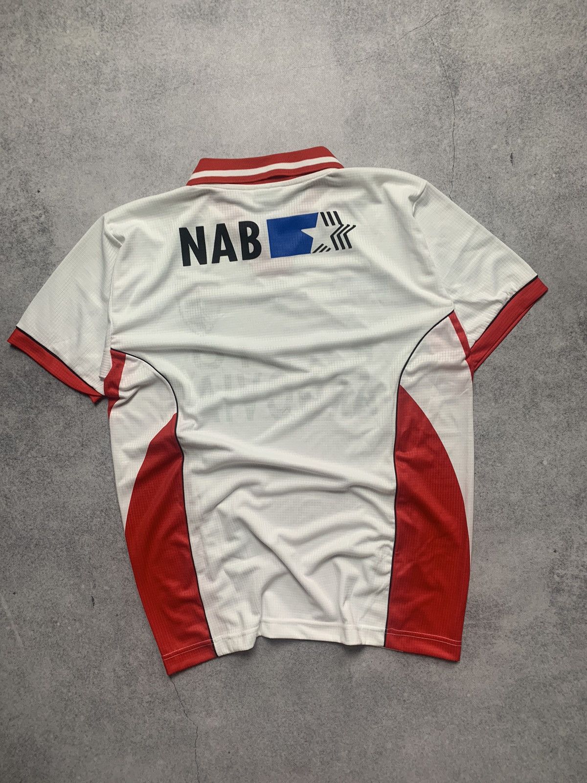 Diadora Vintage Diadora Fc Aarau Switzerland 1998-99 Home Jersey Size US L / EU 52-54 / 3 - 6 Thumbnail