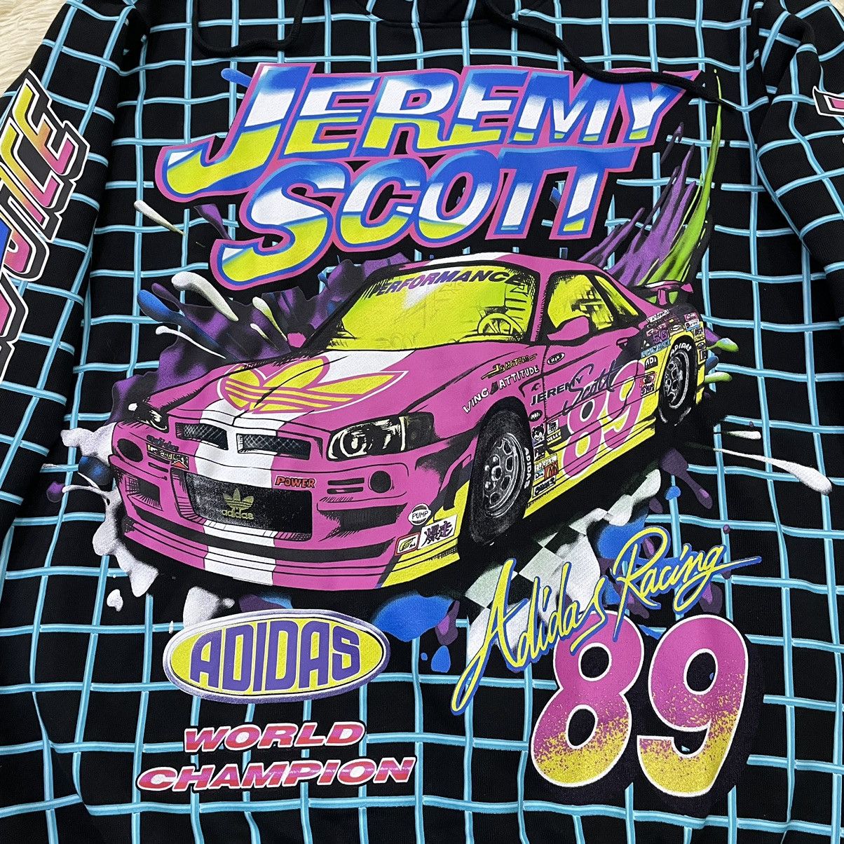Adidas Adidas x Jeremy Scott JS Rally Hoody Size US L / EU 52-54 / 3 - 6 Thumbnail