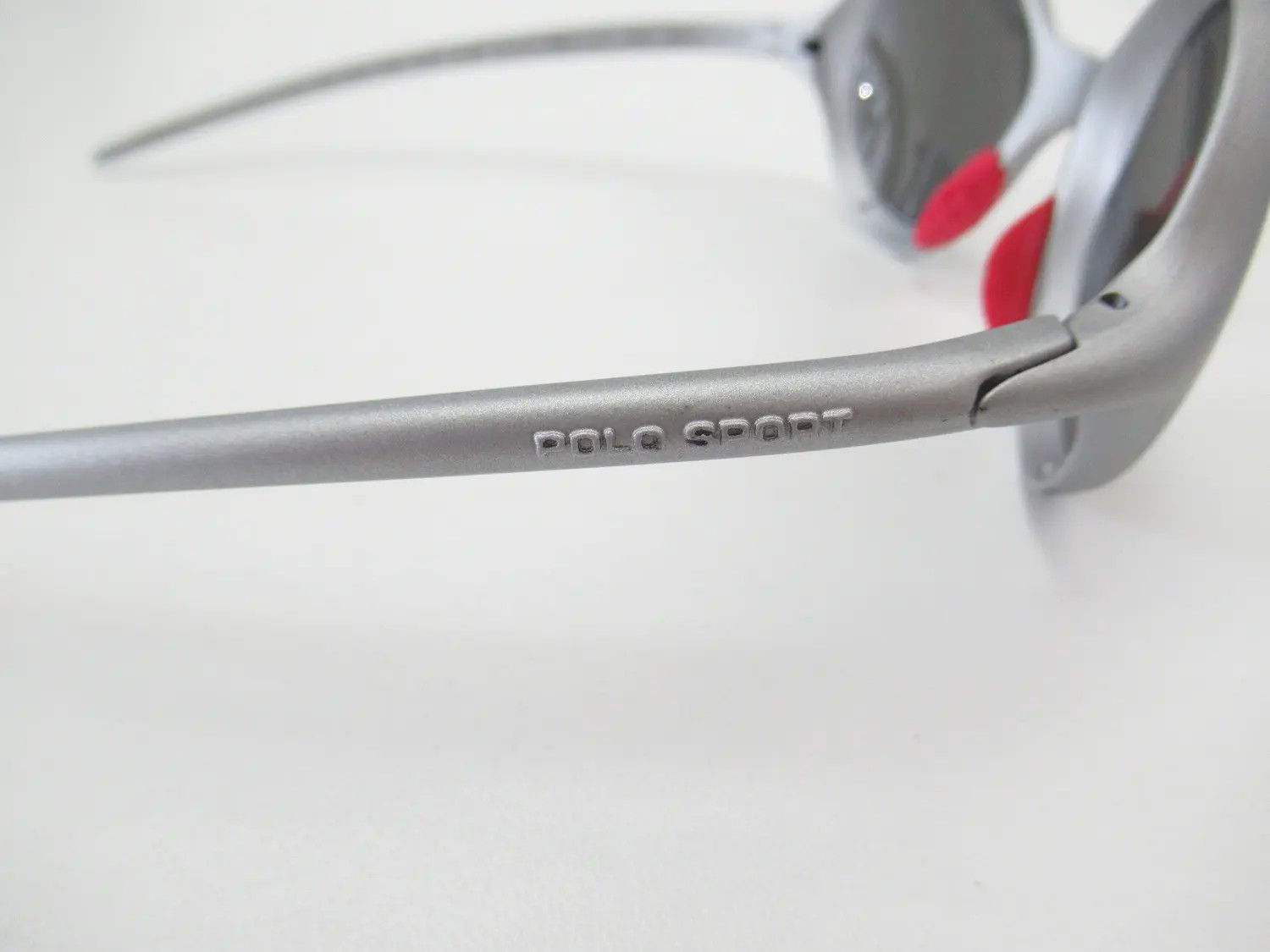 Ralph Lauren Ralph Lauren RLX Polo Sport '90s Silver Carbonite Sunglasses Size ONE SIZE - 8 Thumbnail