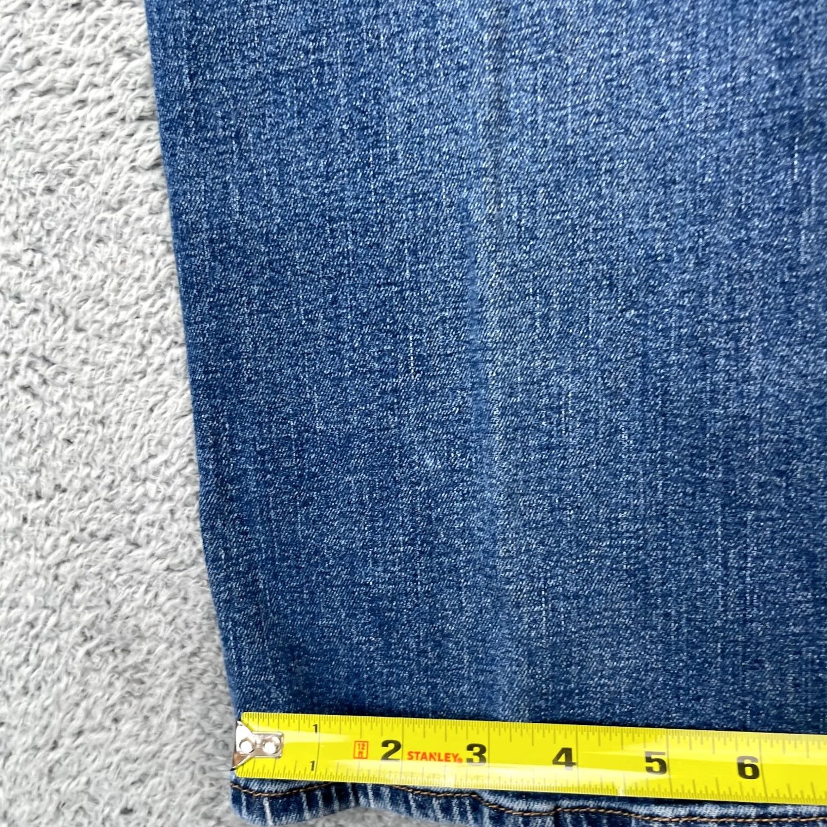 Ralph Lauren Lauren Ralph Lauren Jeans Women 12P Blue Denim Straight Leg Cotton Stretch Light Size 30" / US 8 / IT 44 - 7 Thumbnail