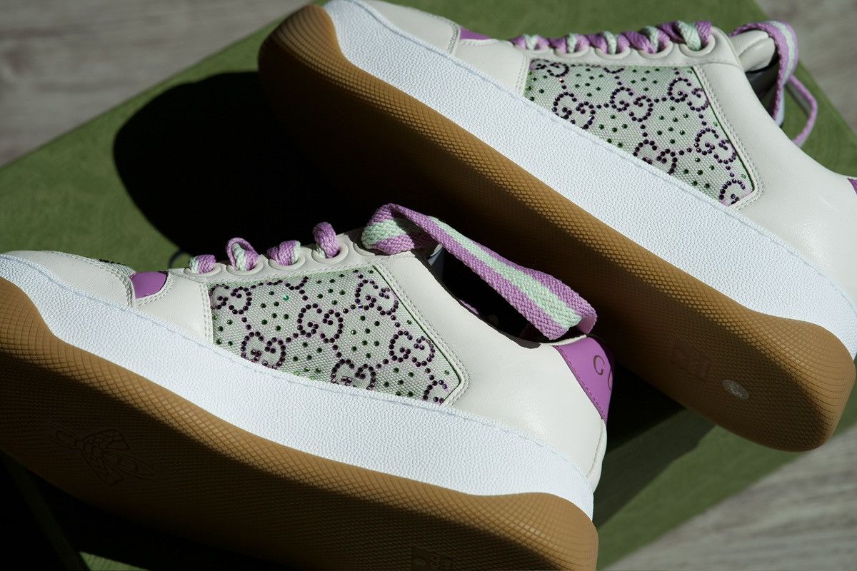 Gucci Gucci rhinestone sneakers . Original price $1299 Size US 7.5 / IT 37.5 - 7 Thumbnail