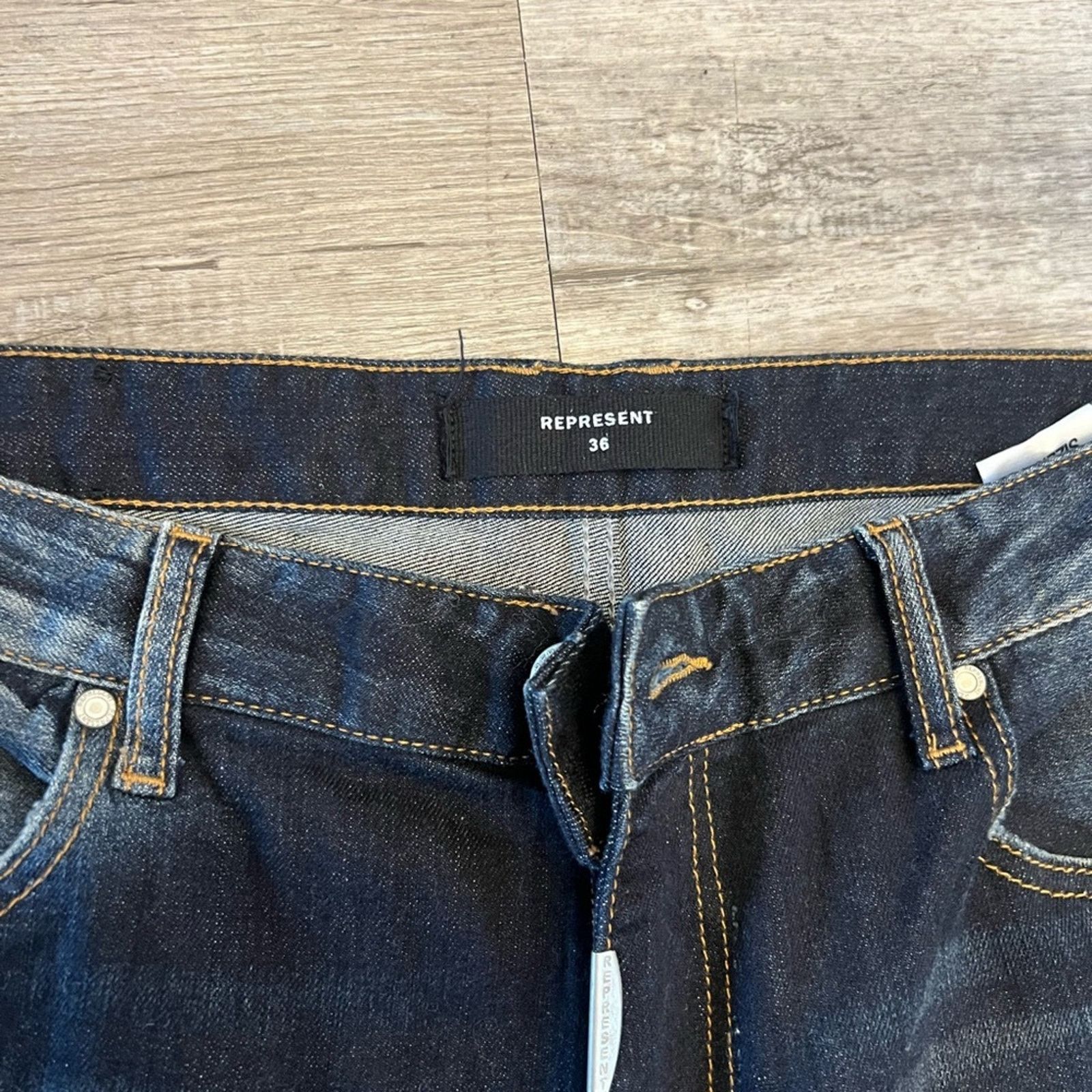 Represent Clo. Repsent Clo Biker Demin Never Worn Size US 36 / EU 52 - 2 Thumbnail