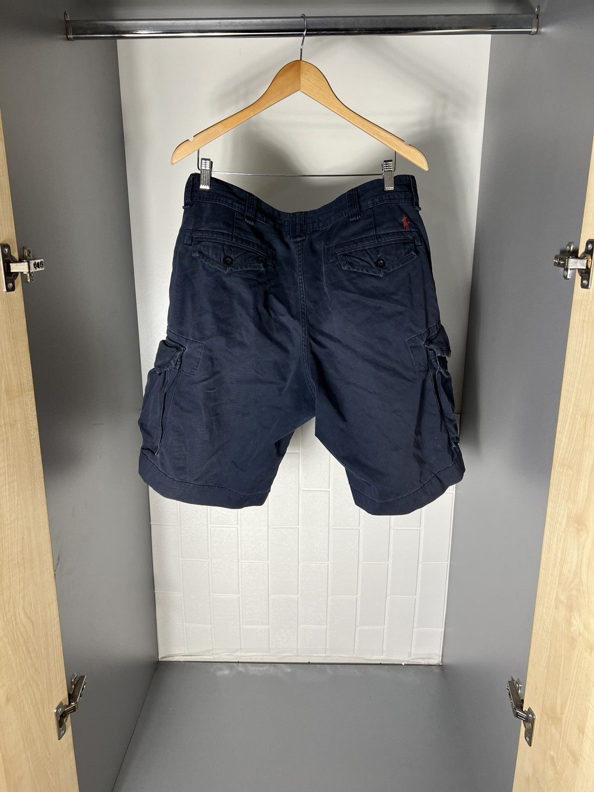 Polo Ralph Lauren VERY RARE POLO RALPH LAUREN MULTIPOCKET CARGO SHORTS 90s Y2K Size US 36 / EU 52 - 12 Thumbnail