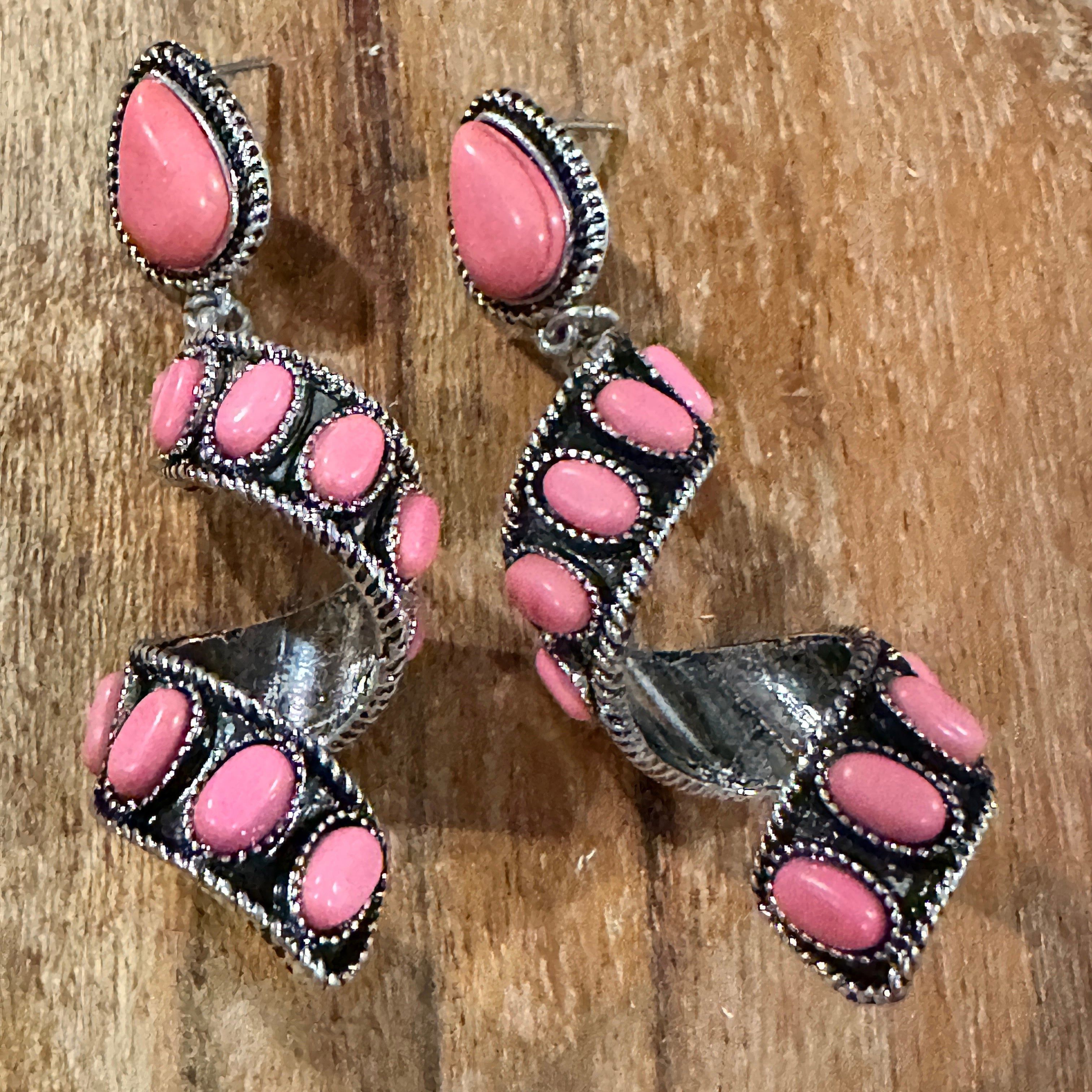 Other Boho Hippie Chic Peachy Dreams Teardrop Western Dangle Earri Size ONE SIZE - 8 Thumbnail