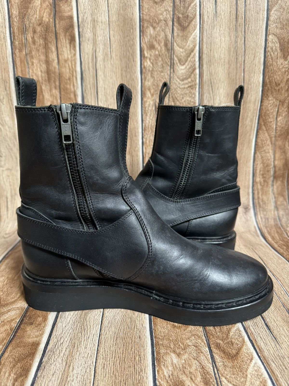 Ann Demeulemeester Biker ankle boots Size US 5.5 / IT 35.5 - 8 Thumbnail