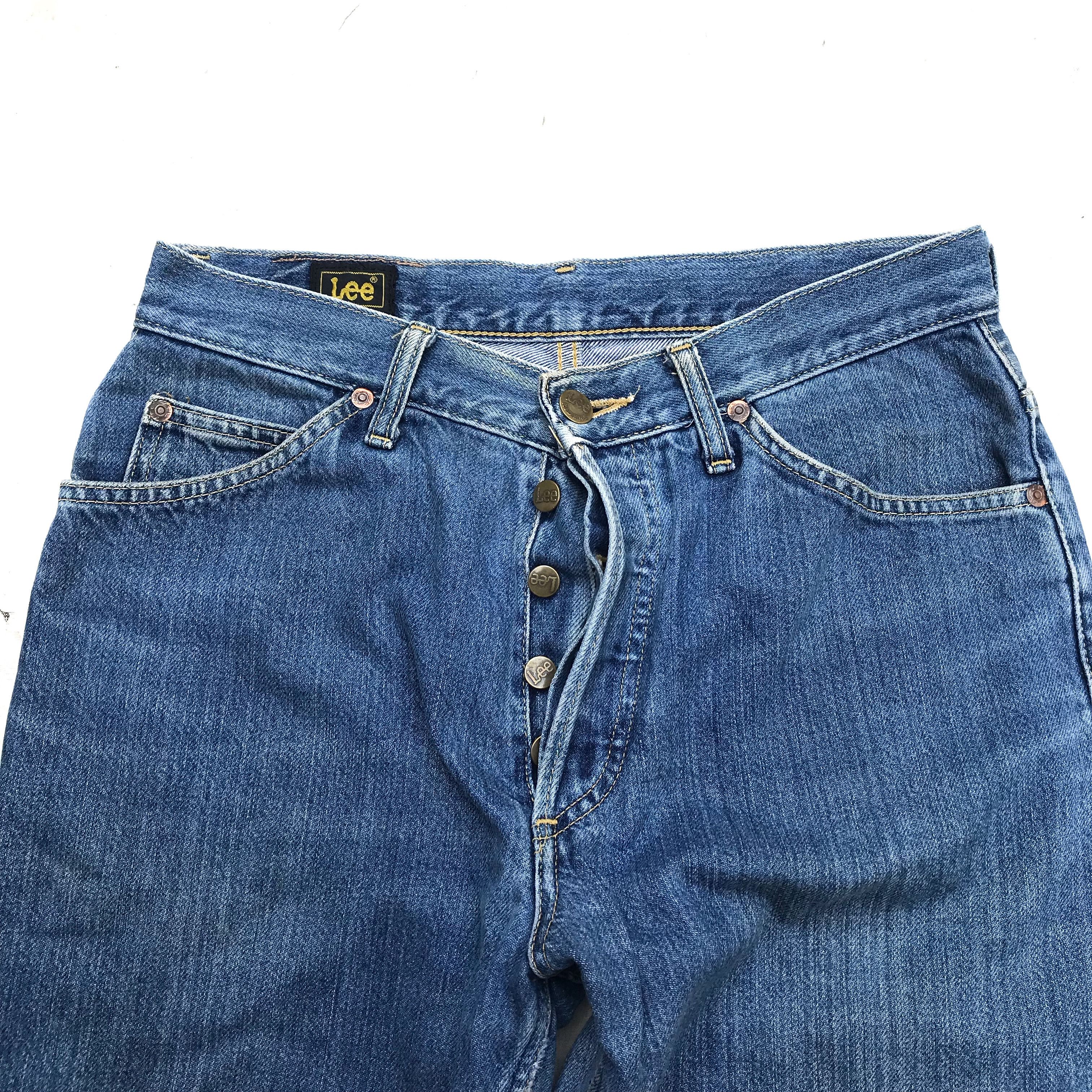 Lee × Union LA × Vintage Vintage Lee riders X Edwin sanforized union made jeans butto Size US 31 - 4 Thumbnail