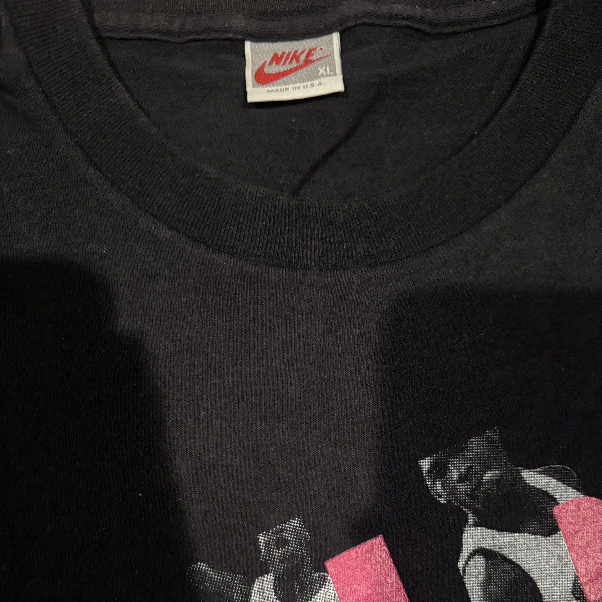 Nike Vintage Nike 90s AIR Jordan T-shirt Size US XL / EU 56 / 4 - 2 Thumbnail