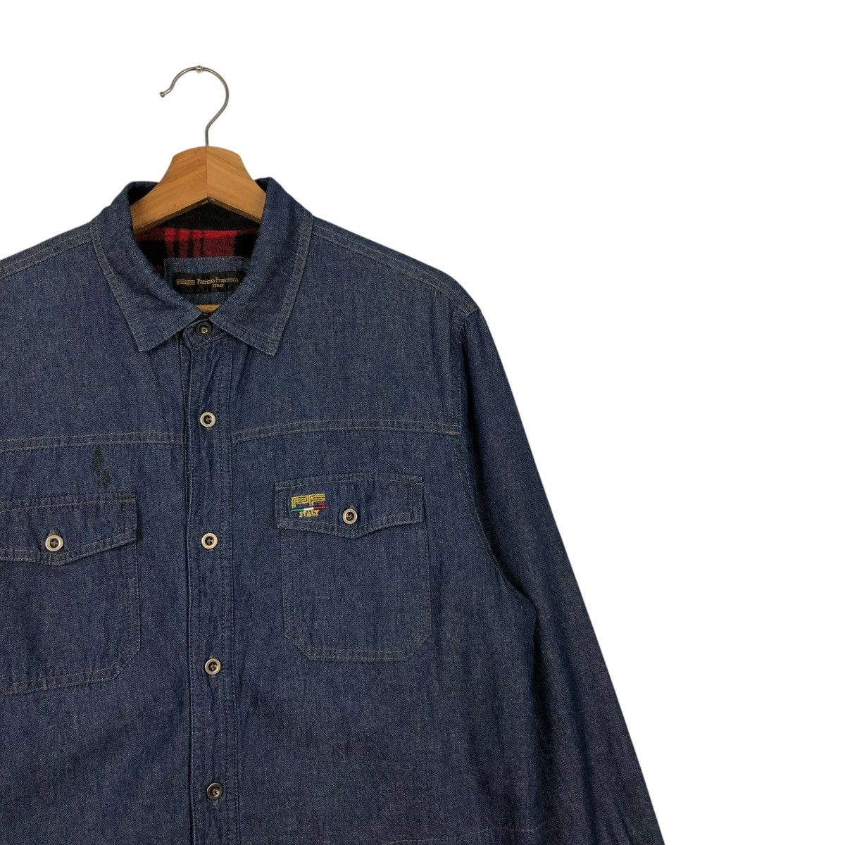 Japanese Brand × Vintage 🔥VINTAGE CHORE DENIM WORK BLANKET JACKET PATRIZIO FRANCESCA Size US L / EU 52-54 / 3 - 9 Thumbnail