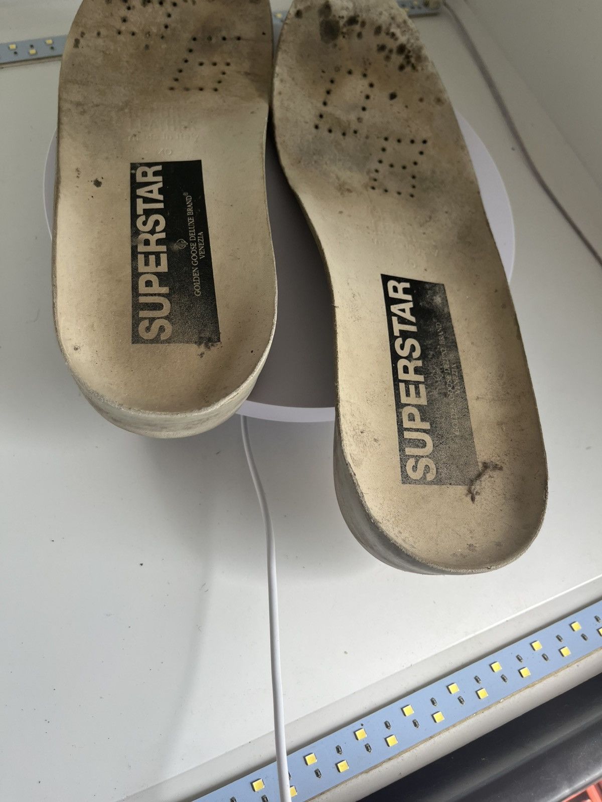 Golden Goose ggdb superstar white size 40 GOLDEN GOOSE Deluxe Brand Size US 10 / IT 40 - 9 Thumbnail