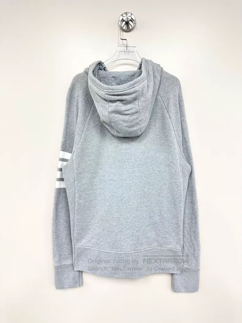 Thom Browne Thom Browne Grey Classic Zip-up Hoodie Jacket Size US XL / EU 56 / 4 - 2 Thumbnail