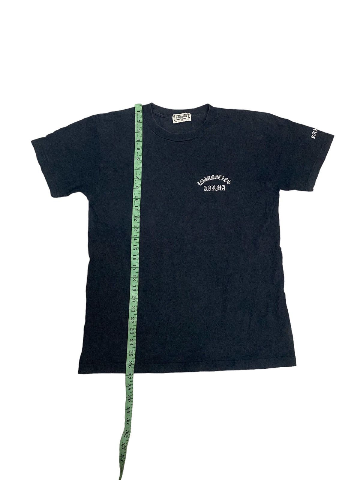 Japanese Brand × Vintage Vintage Karma Los Angeles Distress Tee Size US M / EU 48-50 / 2 - 7 Thumbnail