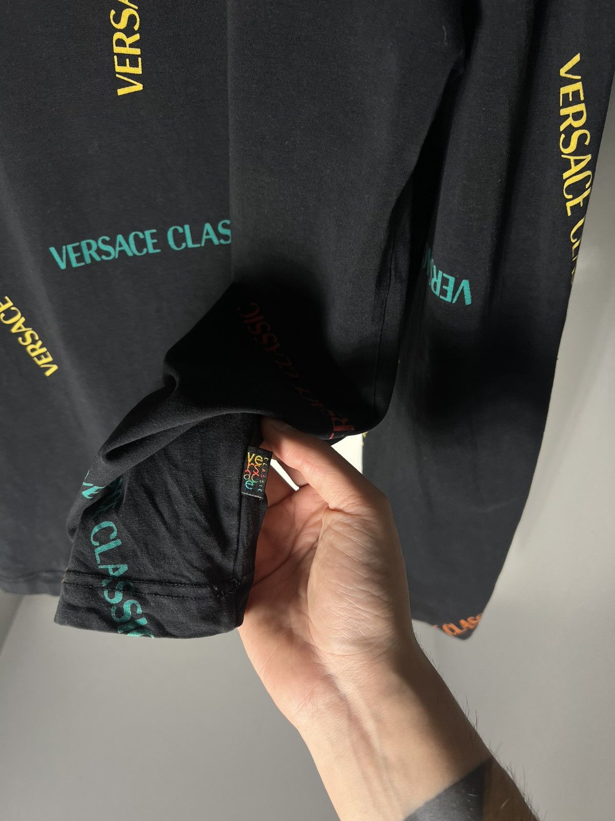 Versace VINTAGE VERSACE CLASSIC ITALIAN DESIGNER RETRO MONOGRAM 90s Size US XL / EU 56 / 4 - 14 Thumbnail