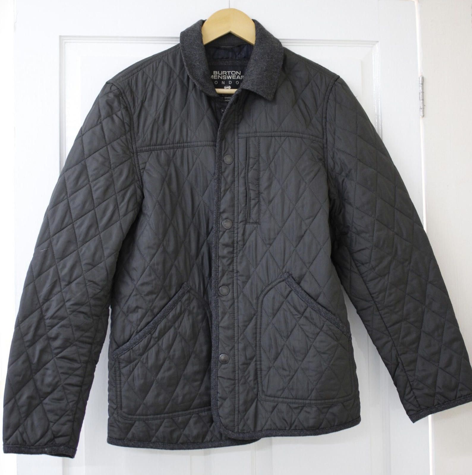 Burton Burton Menswear London Padded Farmer Jacket Small Mens Size US S / EU 44-46 / 1 - 1 Thumbnail