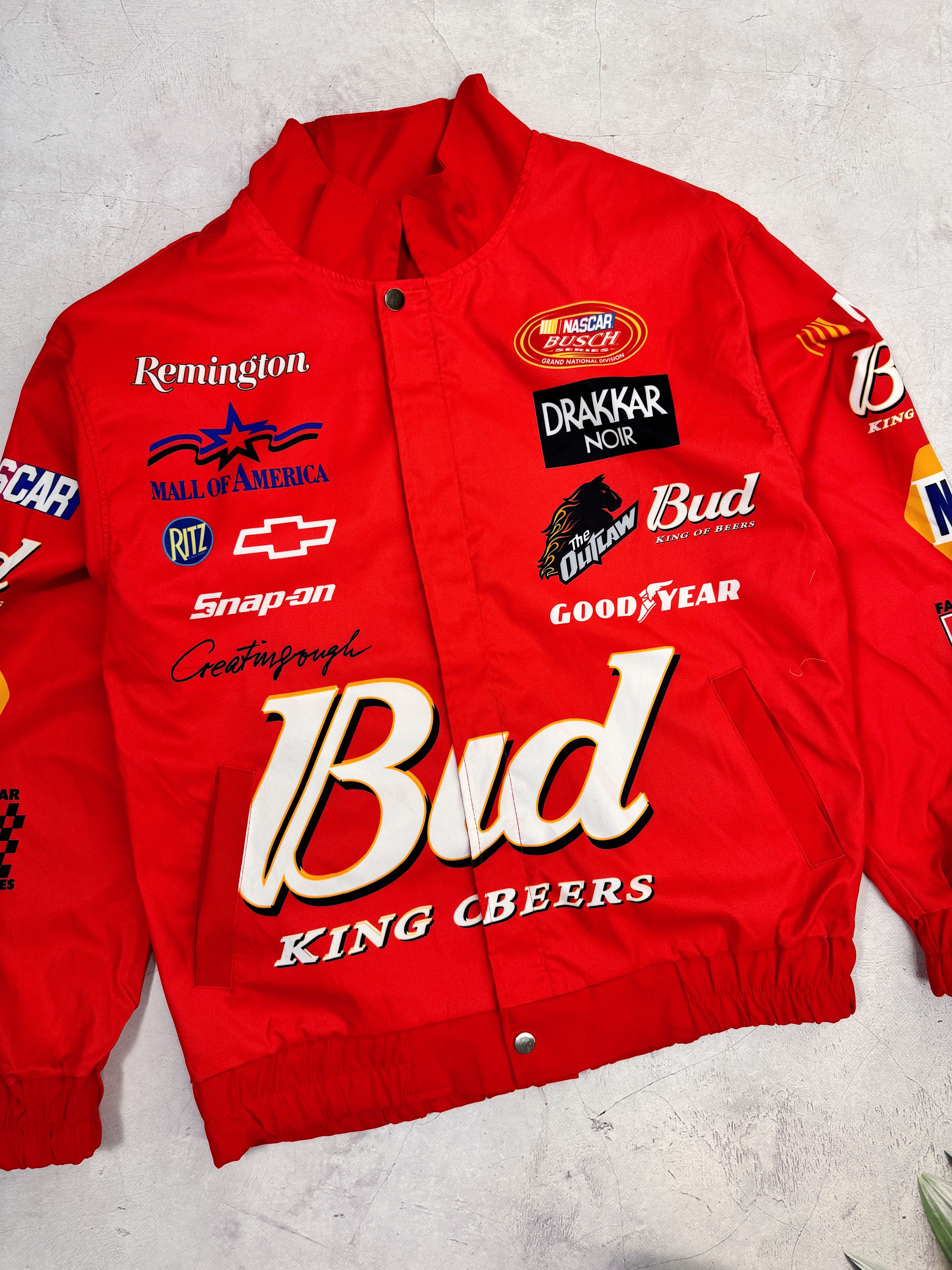 NASCAR NASCAR Racing Bomber Jacket Bud King of Beers Remington Size US M / EU 48-50 / 2 - 6 Thumbnail