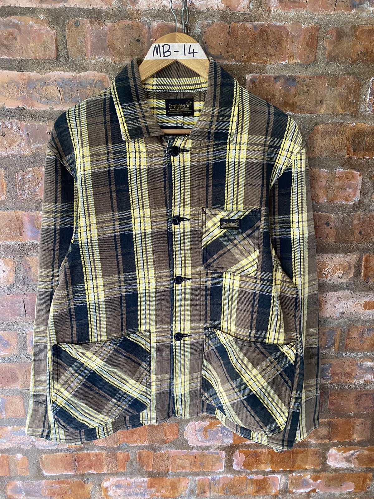 Mister Freedom × Sugar Cane 2000s Core Fighter Japan Flannel Jacket Size US M / EU 48-50 / 2 - 2 Thumbnail