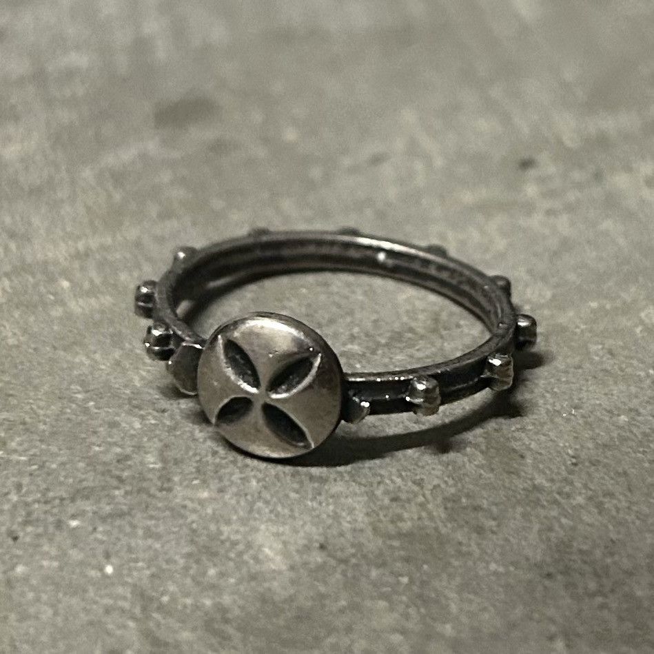 Vintage Vintage Y2K Gothic Opium Style Ring Size ONE SIZE - 1 Thumbnail