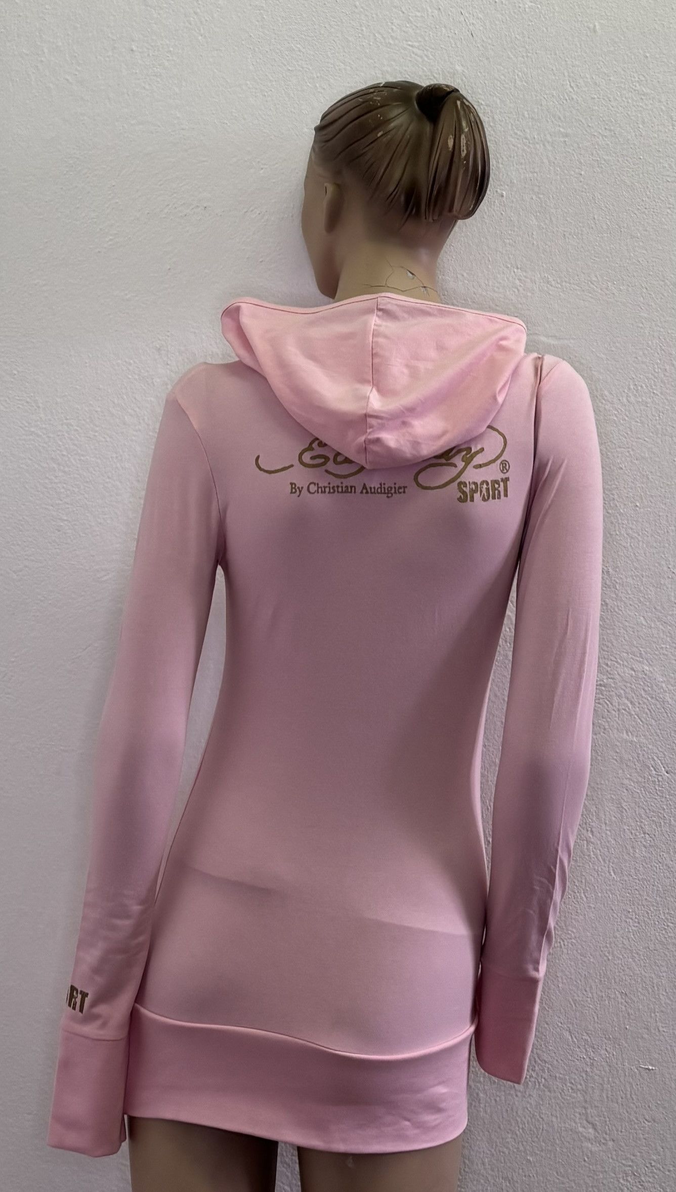 Christian Audigier × Ed Hardy Ed Hardy Sport Pink Hoodie Size M Size M / US 6-8 / IT 42-44 - 2 Thumbnail