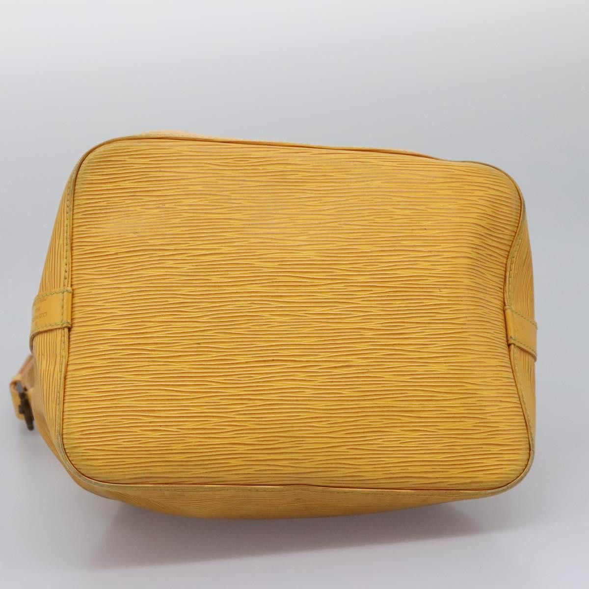 Louis Vuitton LOUIS VUITTON Epi Petit Noe Shoulder Bag Yellow M44109 Size ONE SIZE - 5 Thumbnail