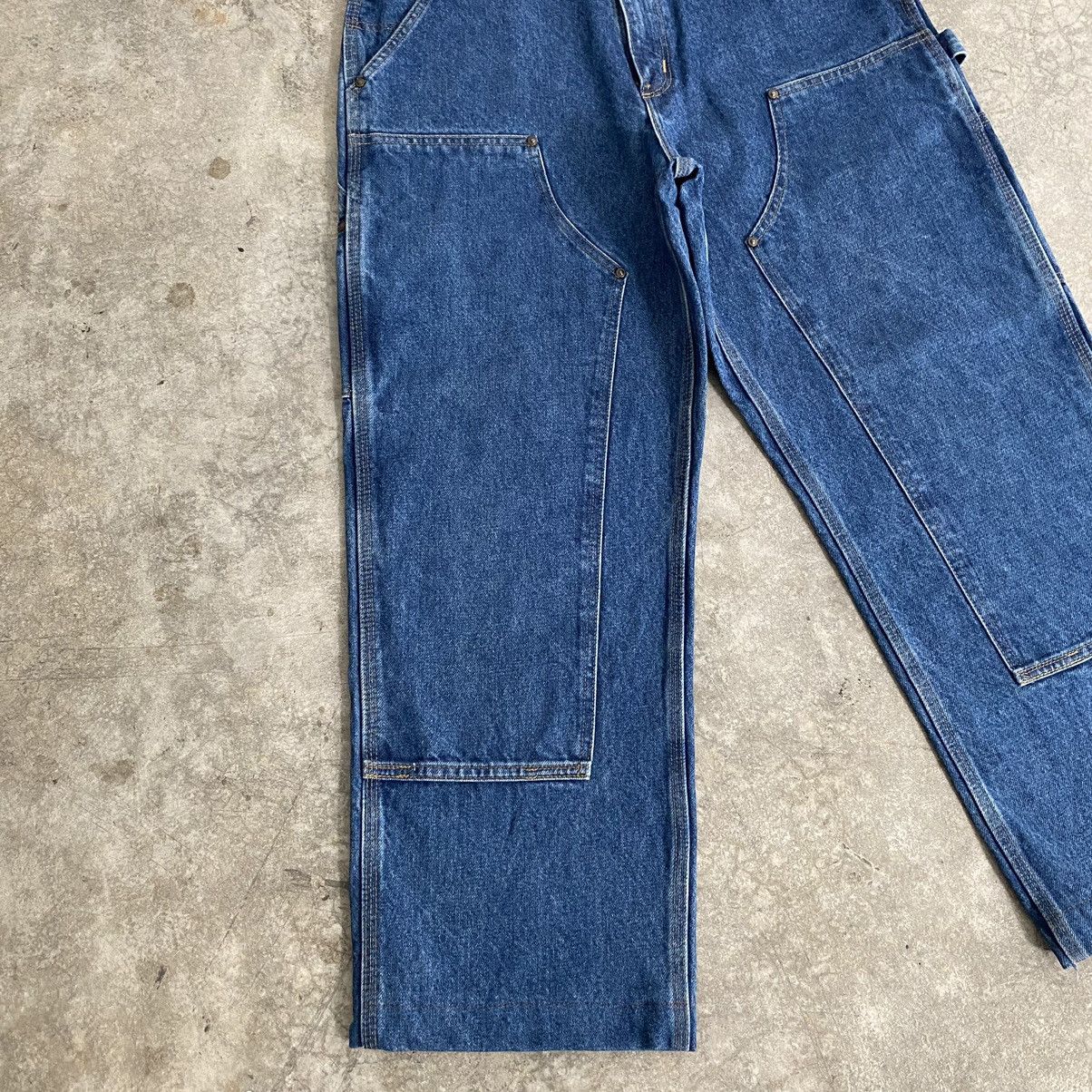 Carhartt Vintage Carhartt Double Knee Carpenter Denim Jeans Size US 31 - 5 Thumbnail