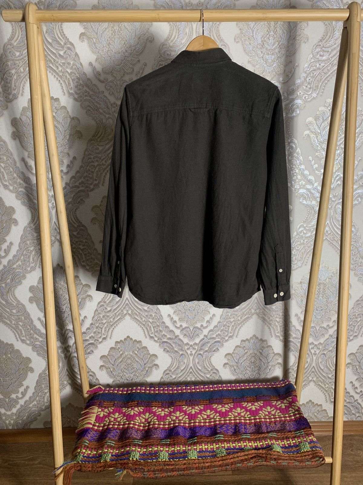 Folk VINTAGE FOLK CASUAL DESIGNER WOOL SHIRT JAPAN STYLE Y2K 90s Size US S / EU 44-46 / 1 - 6 Thumbnail
