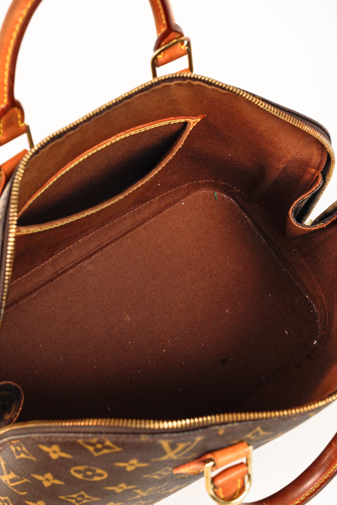 Louis Vuitton Louis Vuitton Vintage Alma Brown Monogram Handbag Size ONE SIZE - 12 Thumbnail