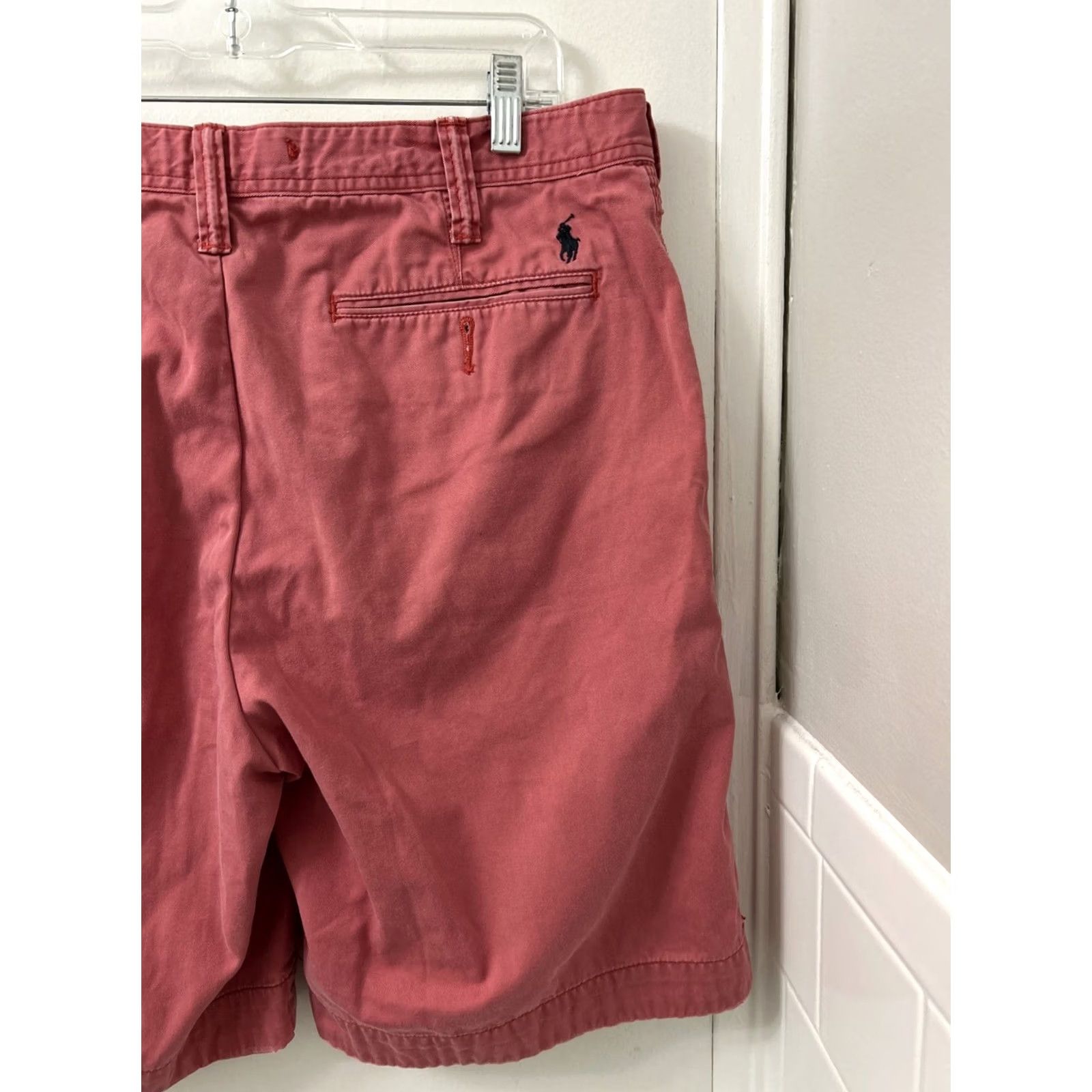 Polo Ralph Lauren Polo Ralph Lauren Shorts Mens Size 36 Pink Chino Relaxed Fit 9” Inseam Pockets Cotton Size US M / EU 48-50 / 2 - 6 Thumbnail