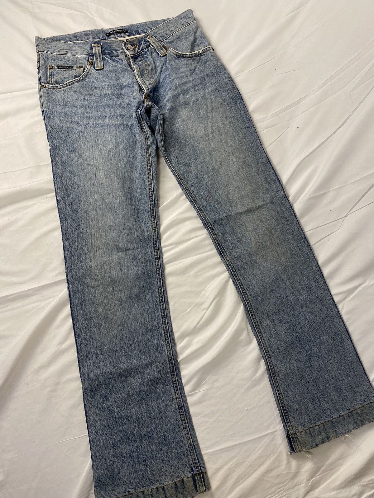 Dolce & Gabbana 90’s Dolce & Gabbana BootCut Vintage Jeans Denim Size US 33 - 8 Thumbnail