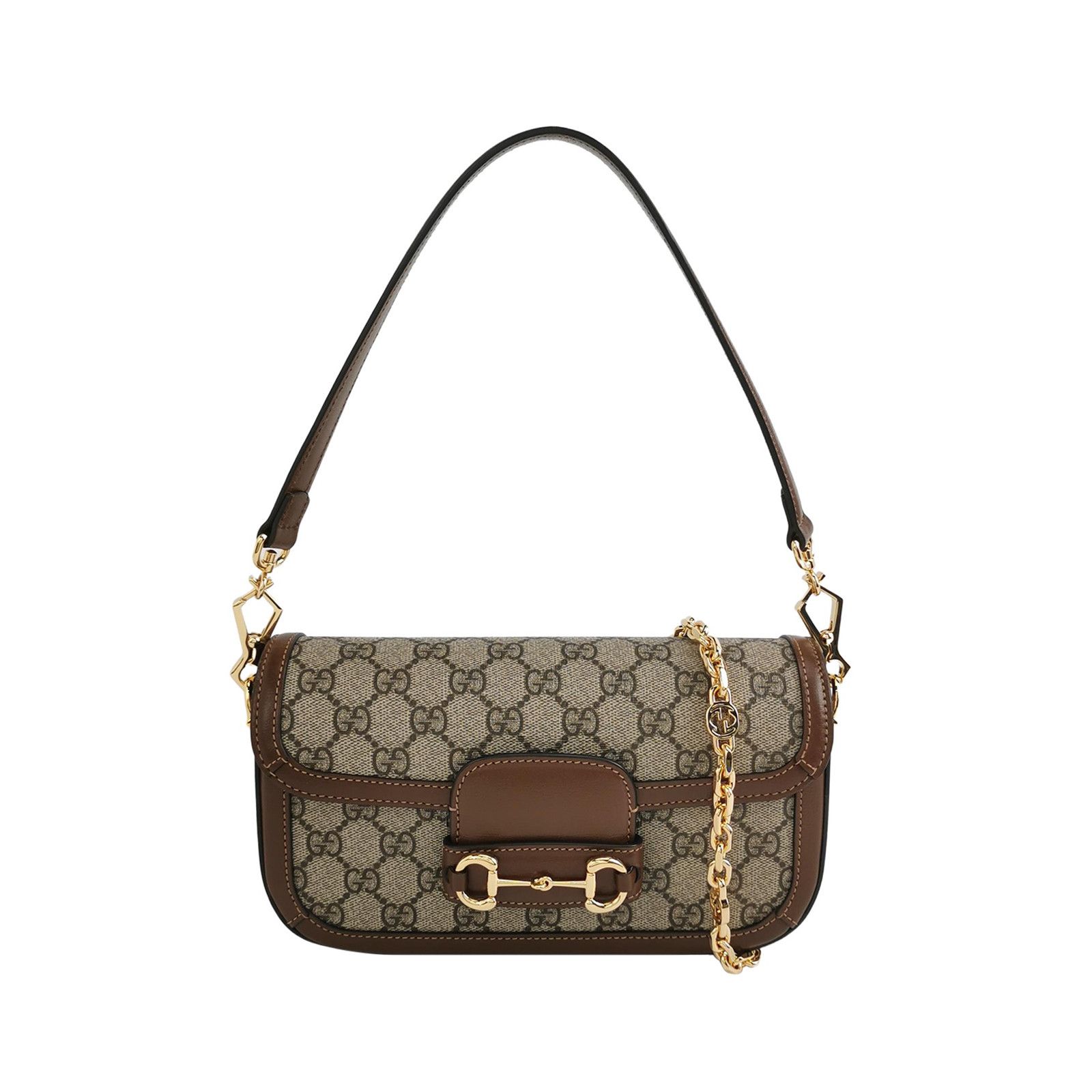 Gucci Gucci 1955 Horsebit GG Supreme Shoulder Bag Size ONE SIZE - 1 Thumbnail