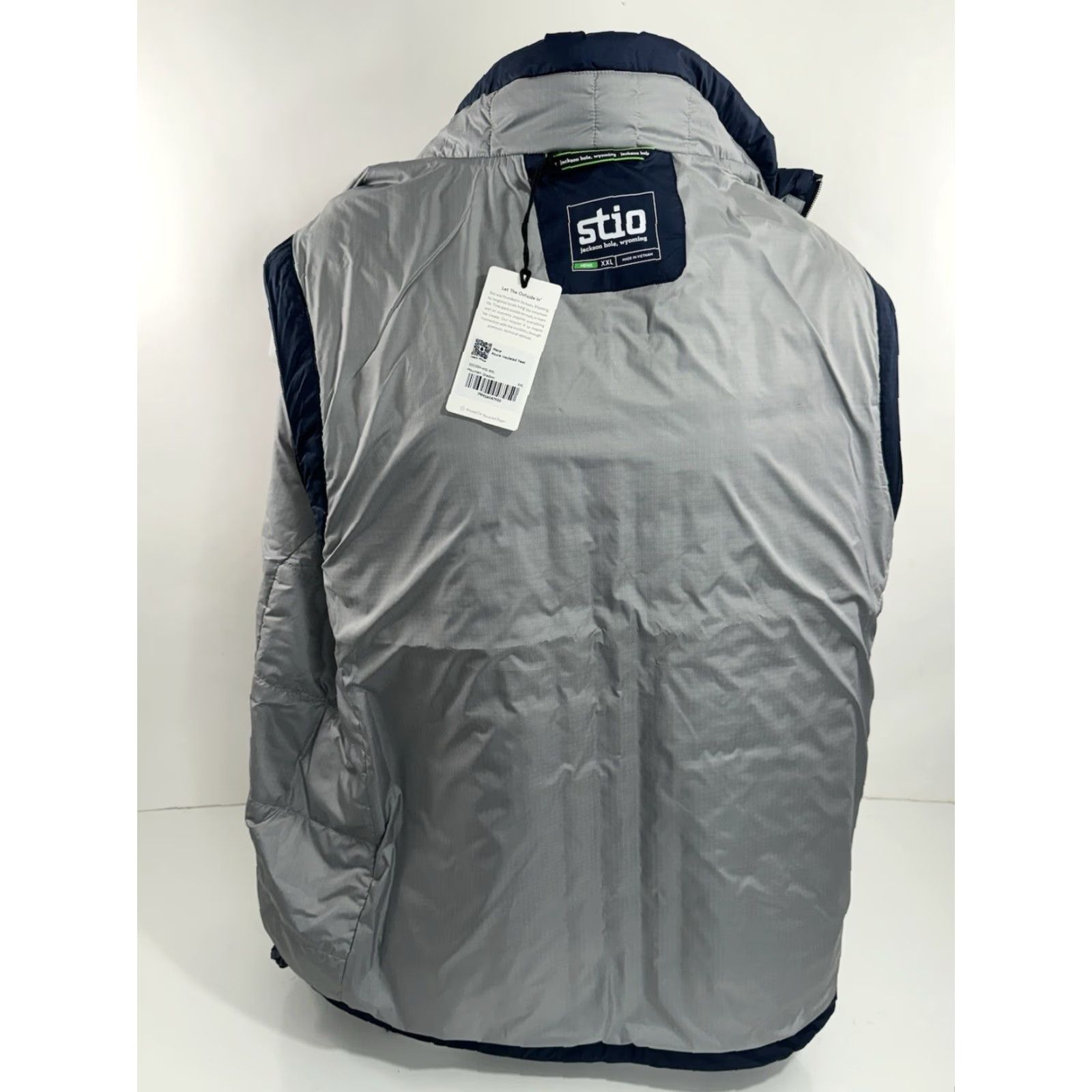 Vintage STIO DUCKHORN PORTFOLIO Vest Quilted XXL Primaloft Blue Men Width: 27" Pit to Pit 29" Length C10 Size US XXL / EU 58 / 5 - 3 Thumbnail