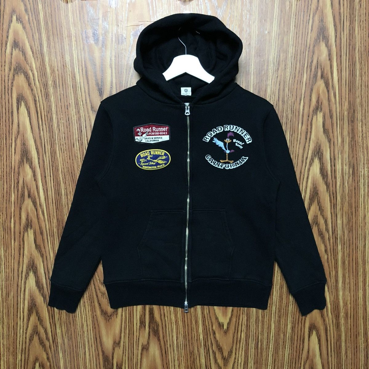 Vintage Cheswick Road Runner Zip Hoodie Sweatshirt