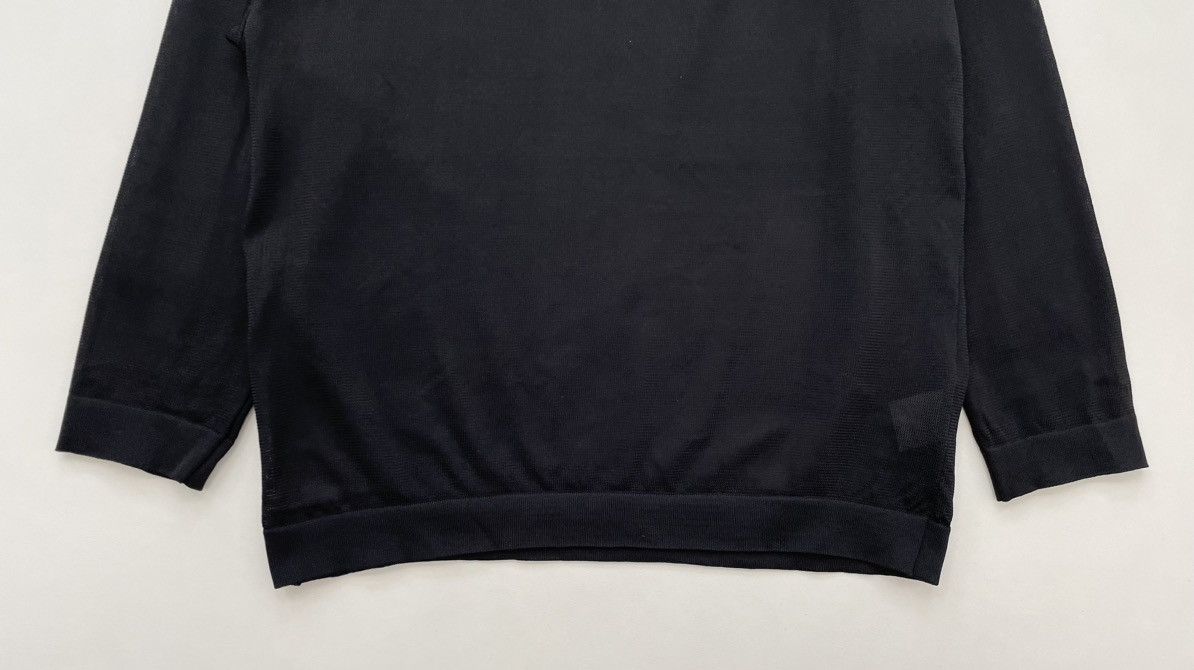 Our Legacy Black Tech Mesh ‘Sonar RoundNeck’ Sweater Size US M / EU 48-50 / 2 - 8 Thumbnail