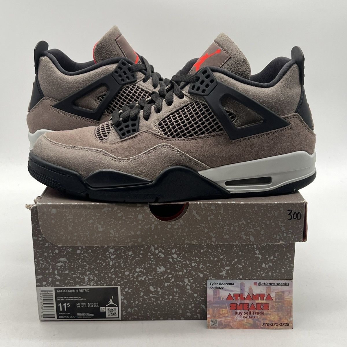 Jordan Brand Air Jordan 4 taupe haze Size US 11.5 / EU 44-45 - 1 Thumbnail