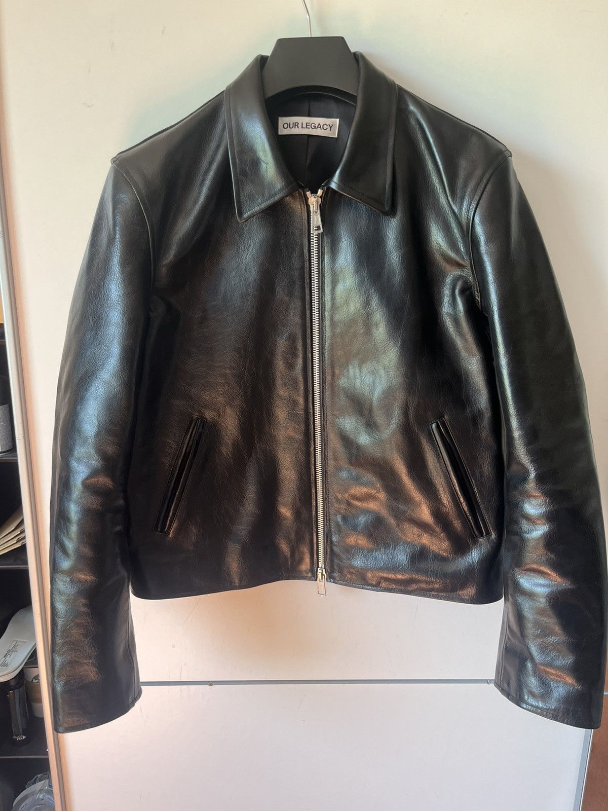 Our Legacy Our Legacy Leather Mini Jacket | Grailed