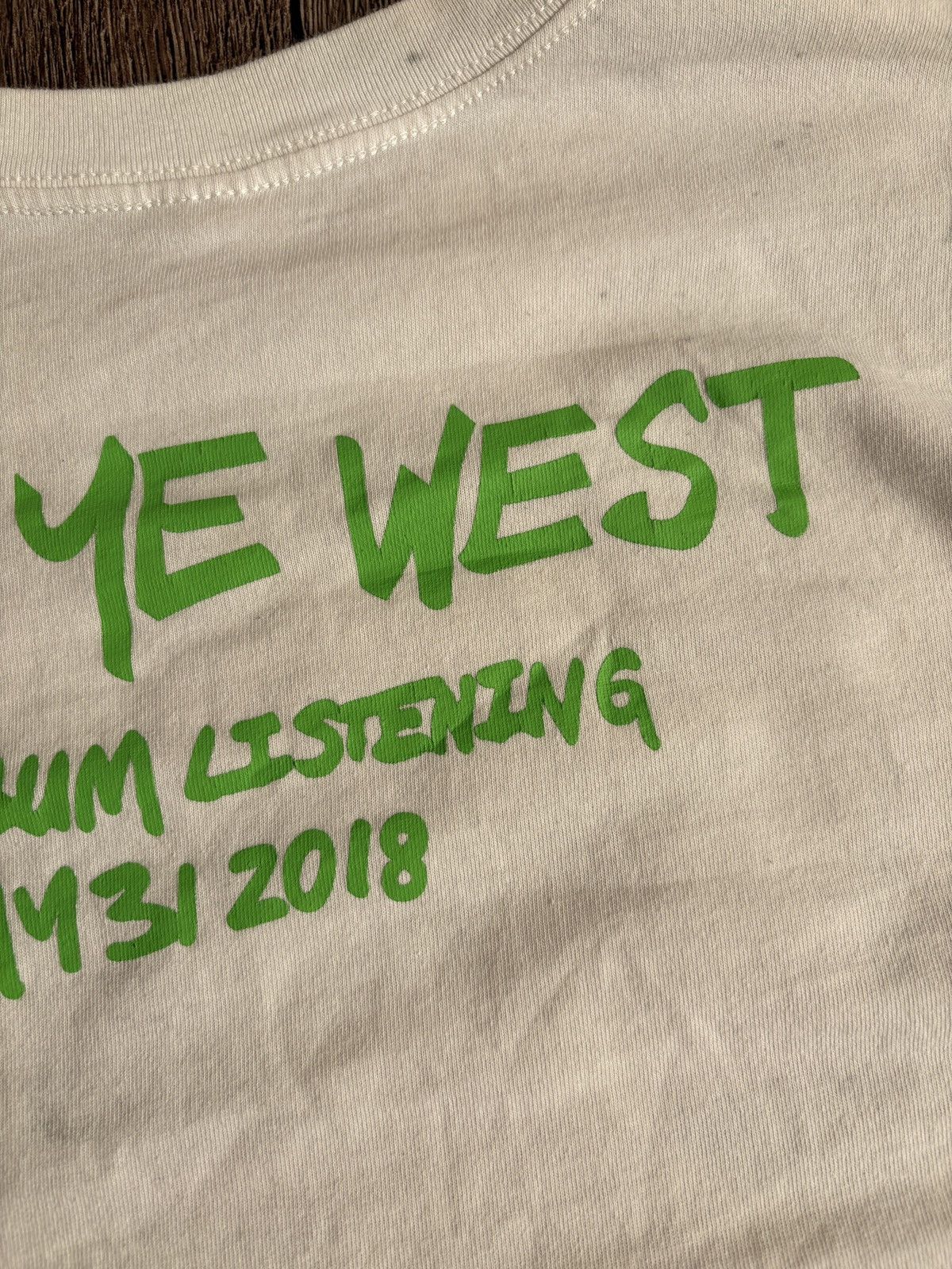 Rap Tees Kanye West Wayoming L/S 2018 Album Listening Long Sleeve Tee Size US M / EU 48-50 / 2 - 18 Thumbnail