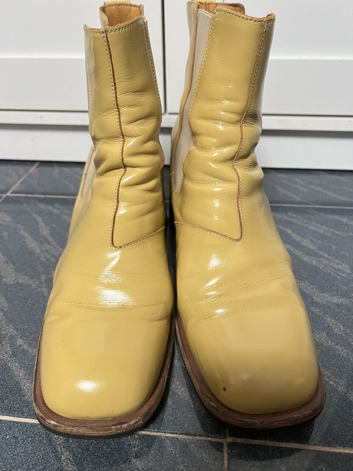 Our Legacy Our Legacy high heel boots with square toes Size US 13 / EU 46 - 4 Thumbnail