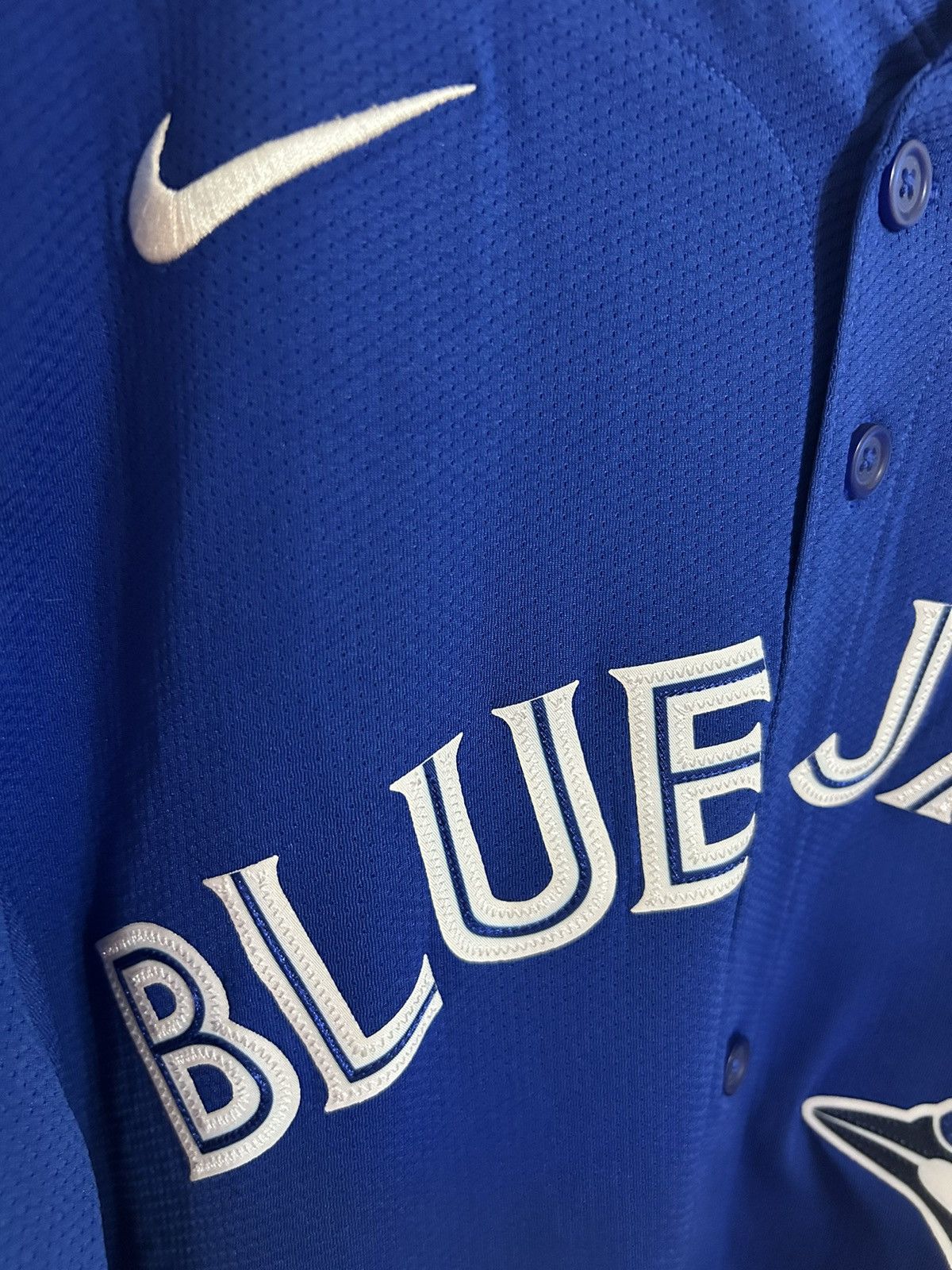 Nike Nike x Toronto Blue Jays Official Jersey LARGE Size US L / EU 52-54 / 3 - 5 Thumbnail