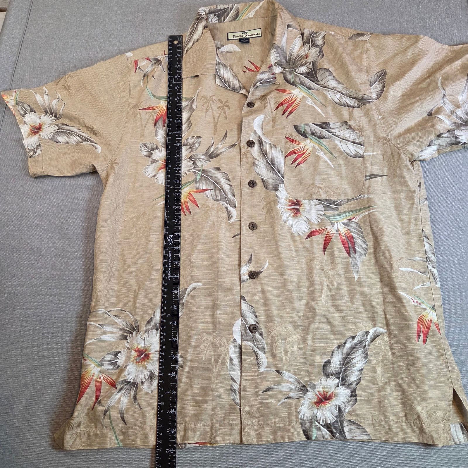Tommy Bahama Tommy Bahama Relax Silk Camp Shirt M Size US M / EU 48-50 / 2 - 5 Thumbnail