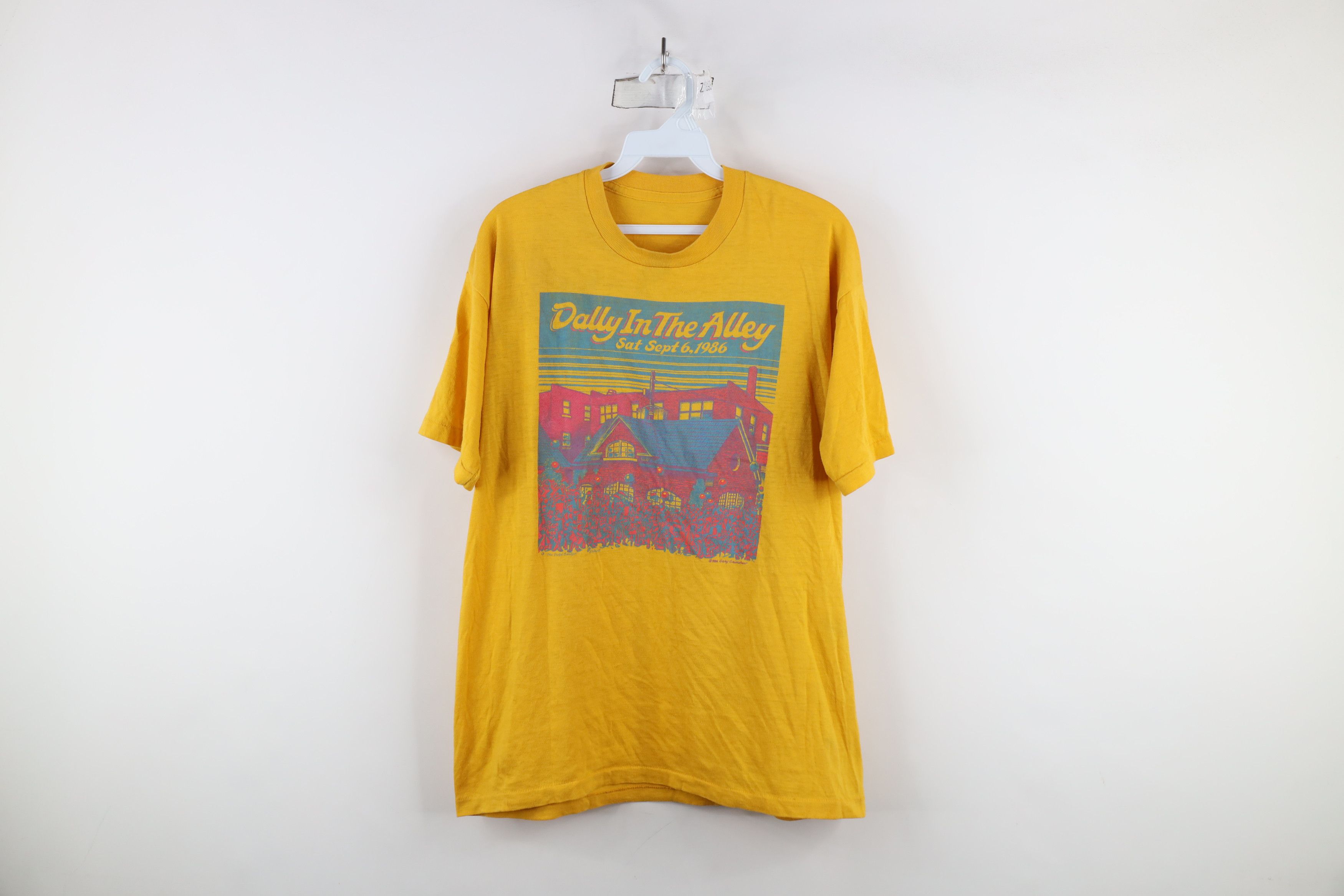 Vintage Vintage 80s Grimshaw Alley Detroit Short Sleeve T-Shirt USA Size US M / EU 48-50 / 2 - 1 Thumbnail