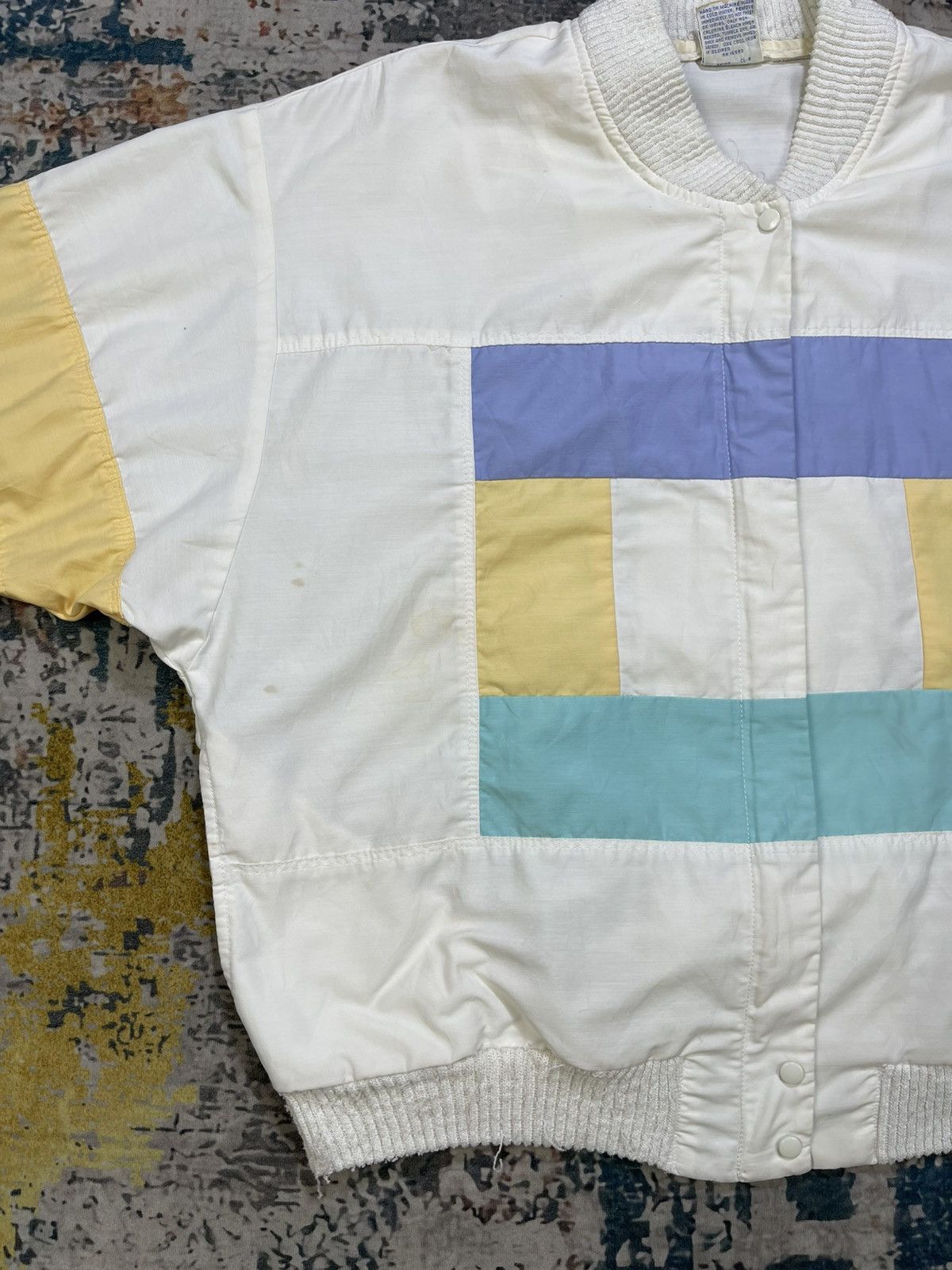 Catalina Vtg 80s Bay Club By Catalina Sailing USA Bombers Size US M / EU 48-50 / 2 - 2 Thumbnail