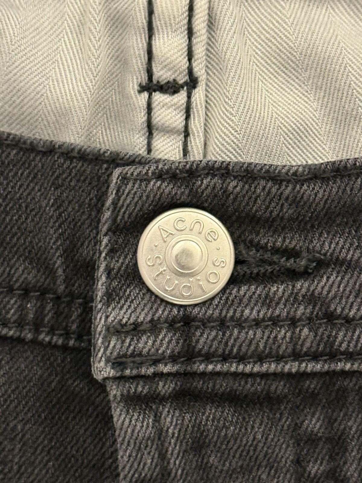 Acne Studios Acne Studios Dark Grey Jeans Size US 32 / EU 48 - 9 Thumbnail