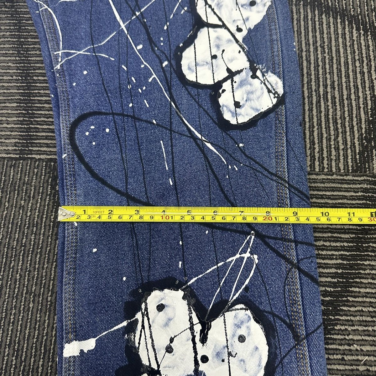 Other Hype🔥Art Work Key Carpenter Denim Size US 36 / EU 52 - 19 Thumbnail