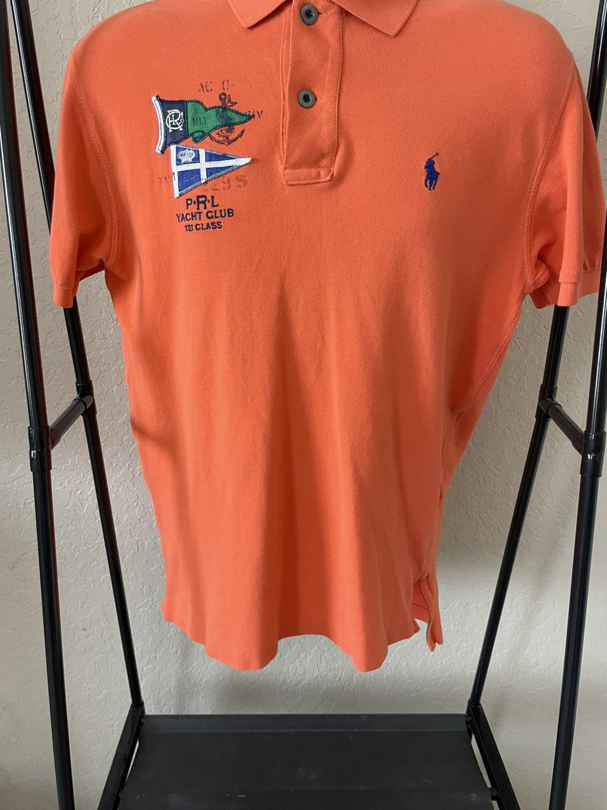 Polo Ralph Lauren PRL Yacht Club (Flags)1st class SS polo knit Size US S / EU 44-46 / 1 - 2 Thumbnail