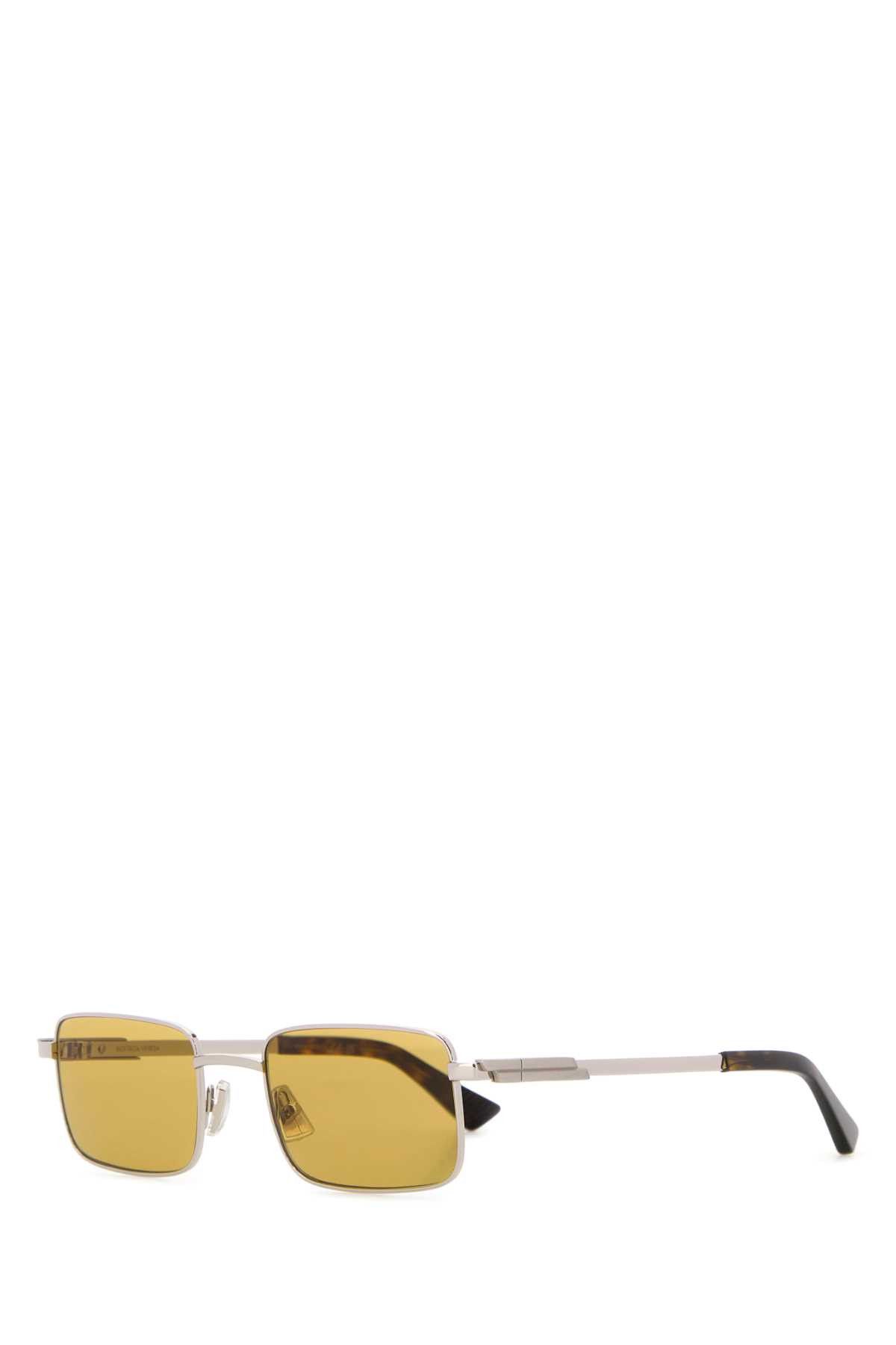 Bottega Veneta Silver Metal Classic Sunglasses Size ONE SIZE - 1 Thumbnail